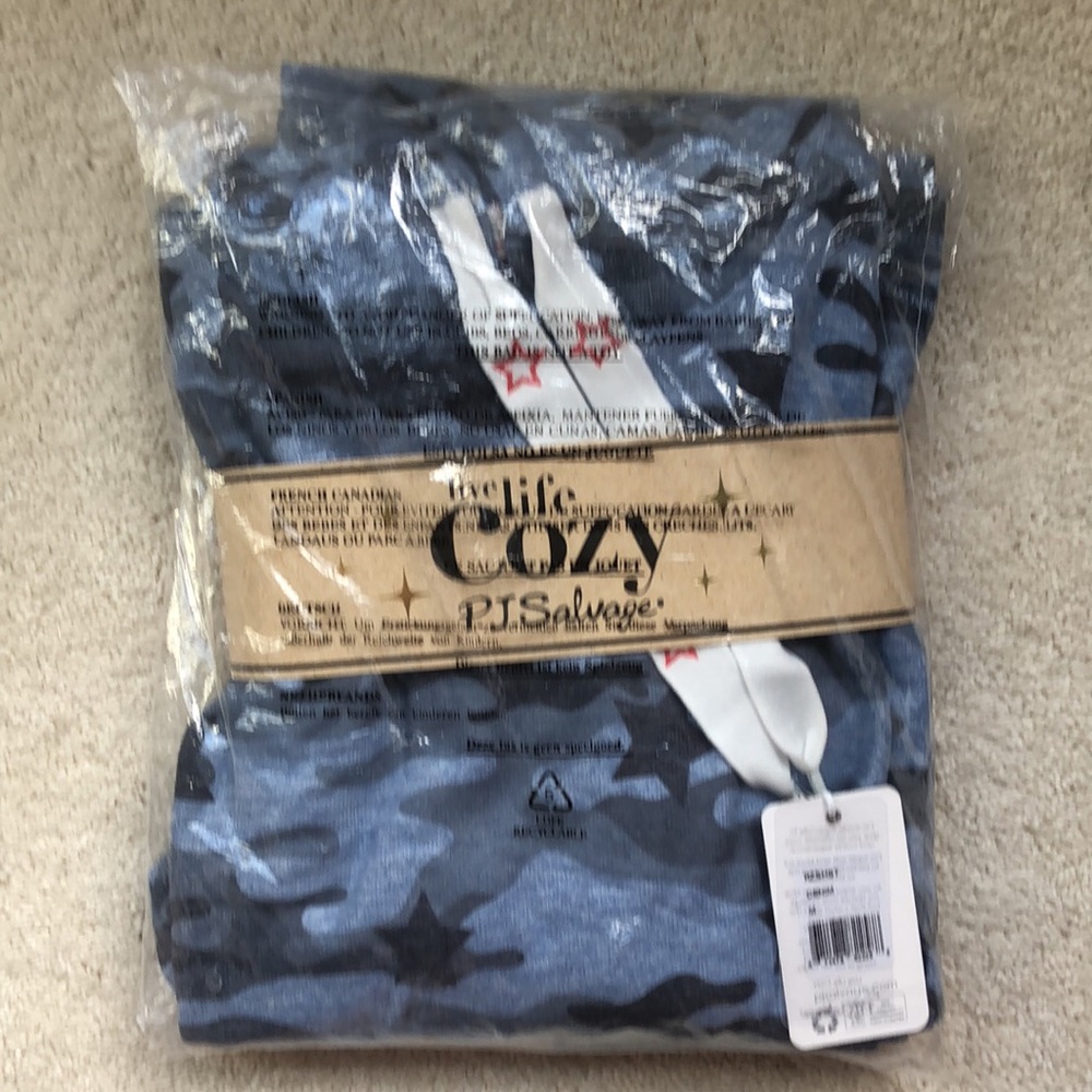 *see updated listing to purchase Medium* PJ Salvage Starlight Blue Camo Set - Picture 5 of 7
